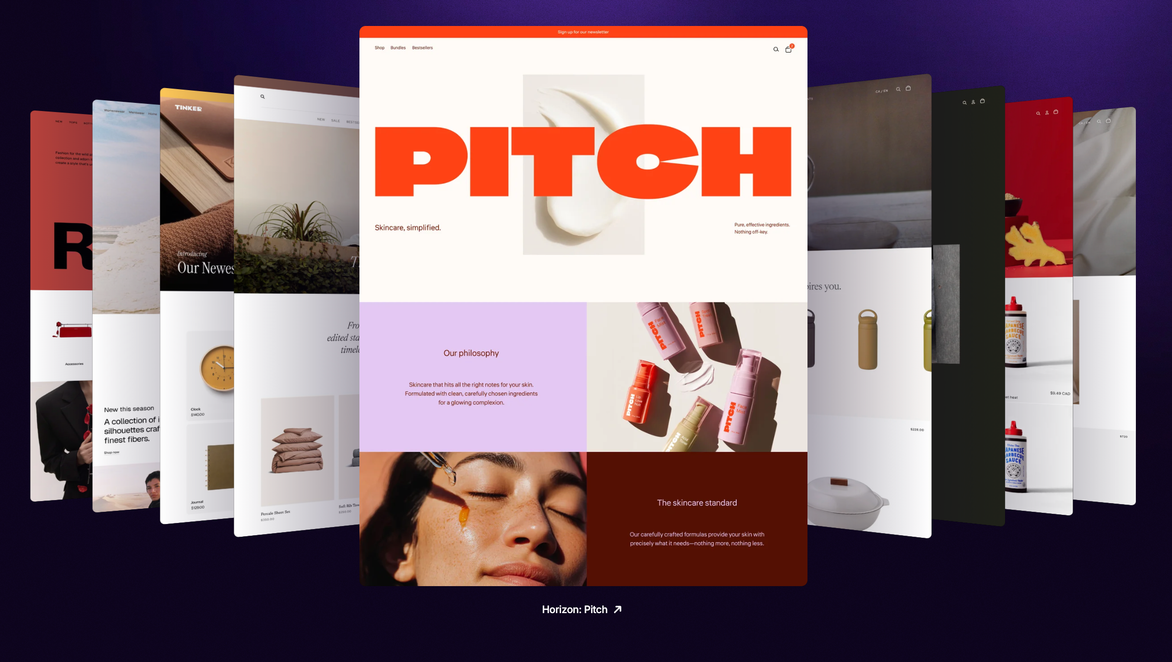 Horizon Shopify Theme – AI-Powered, Drag-and-Drop Components + Block-Enabled From Shopify Summer ’25 Edition