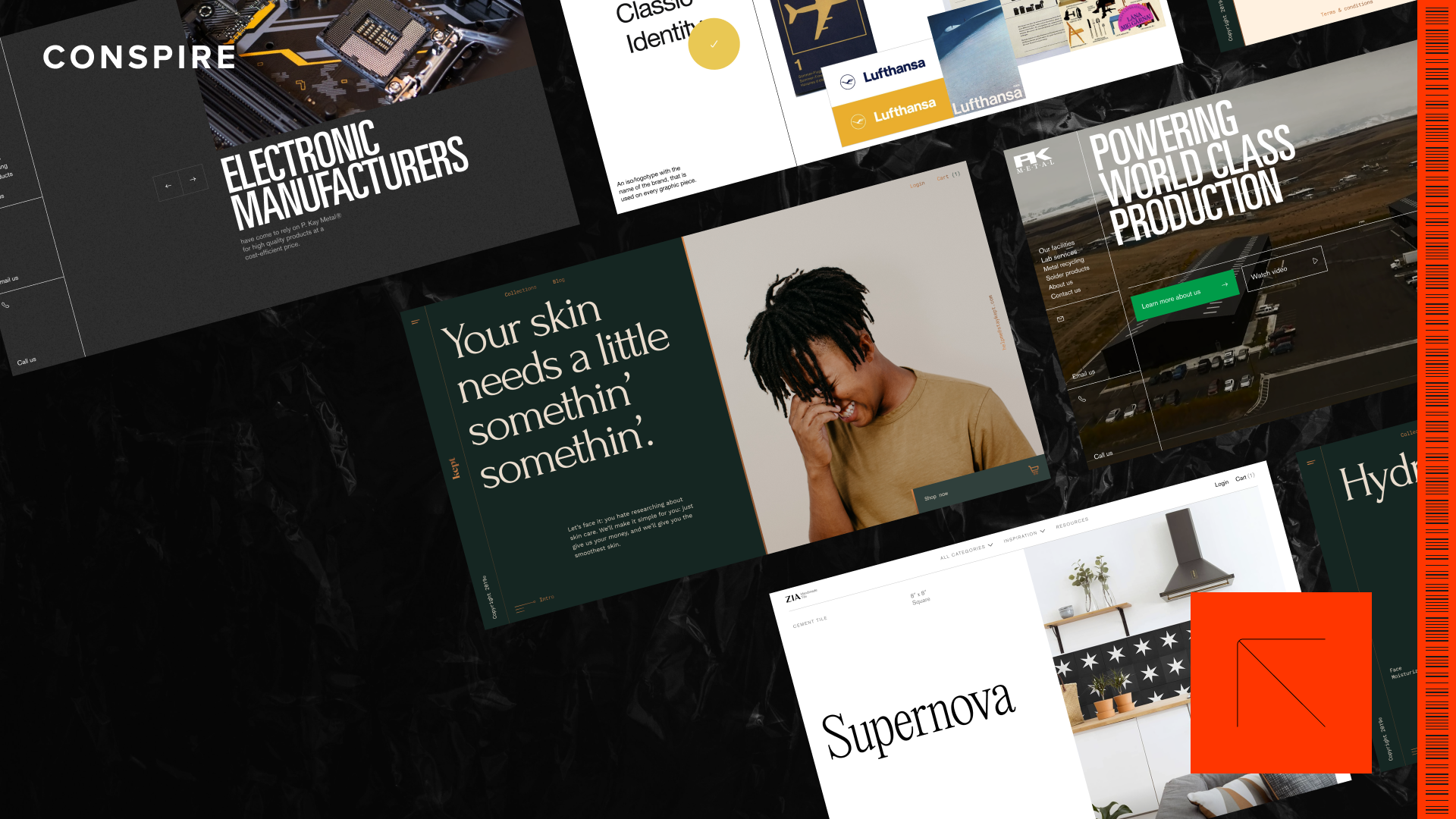 Various website on conspire