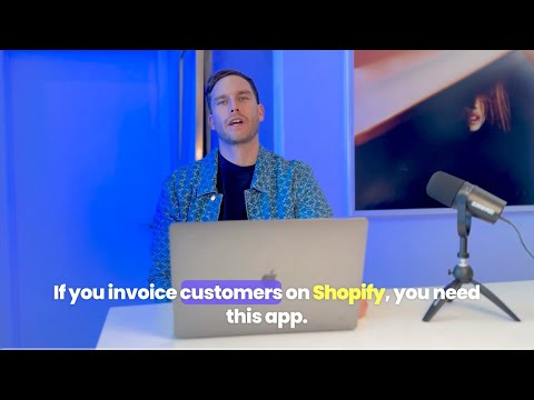 Load video: Invoice on Shopify using Draft Orders - Conspire Draft Order Invoice Shopify App