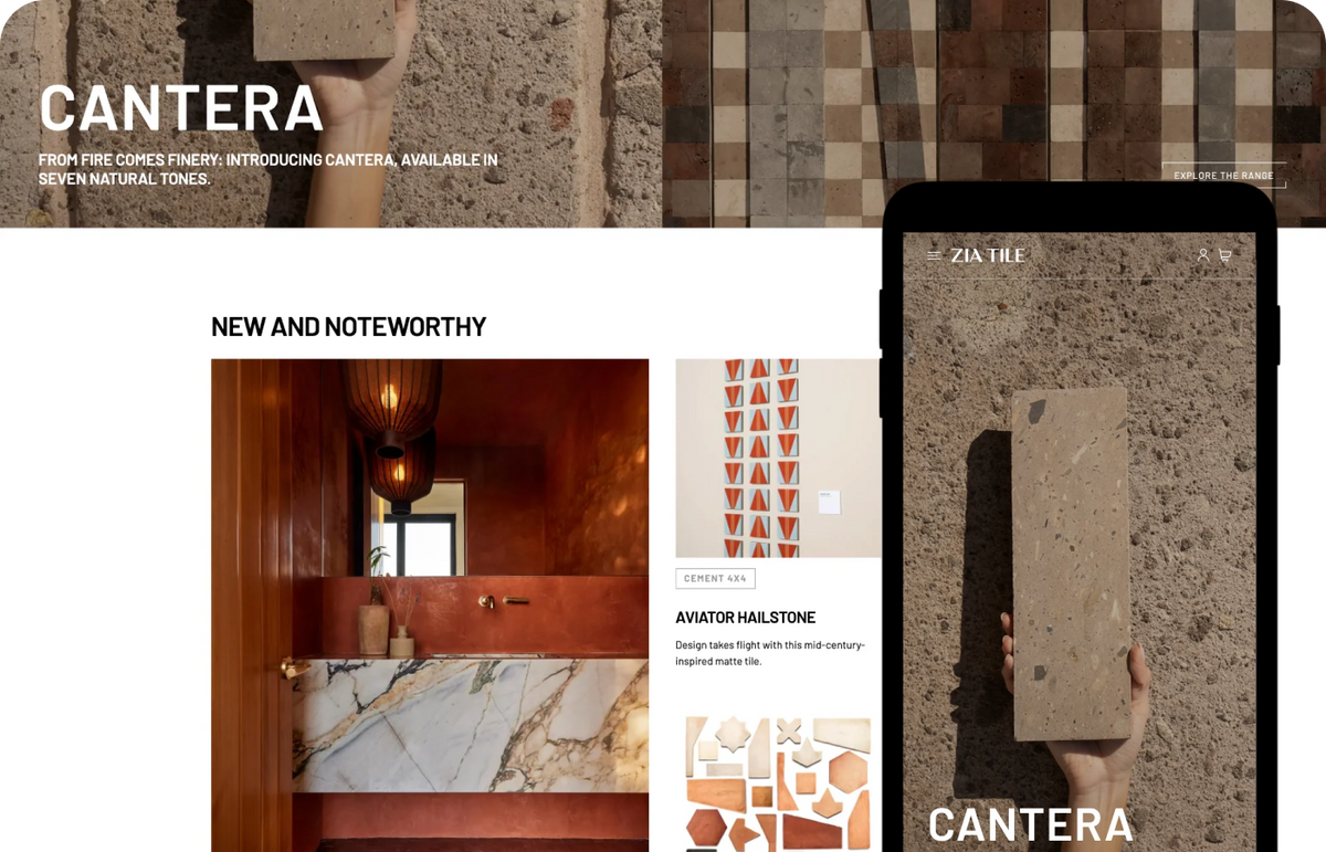 Zia tile case
